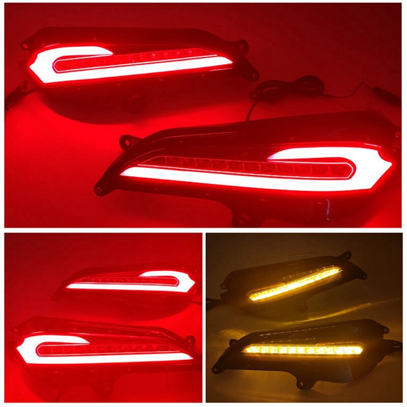 Design D Yaris Back Bumper Reflector - Toyota Yaris 2020,2021,2022,2023