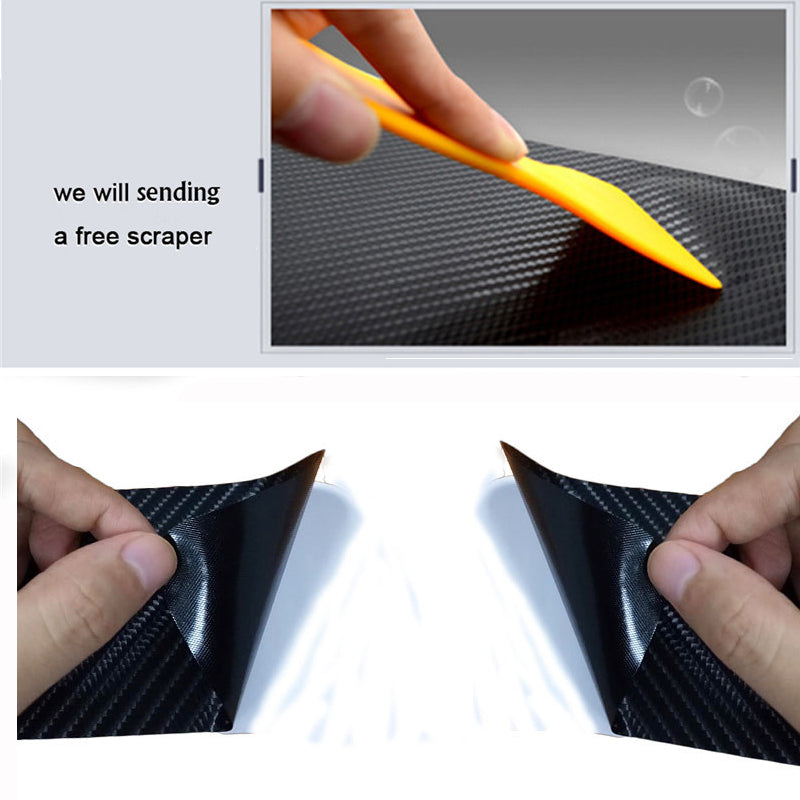 Suzuki Cultus Carbon Fibre Door Sill Stickers
