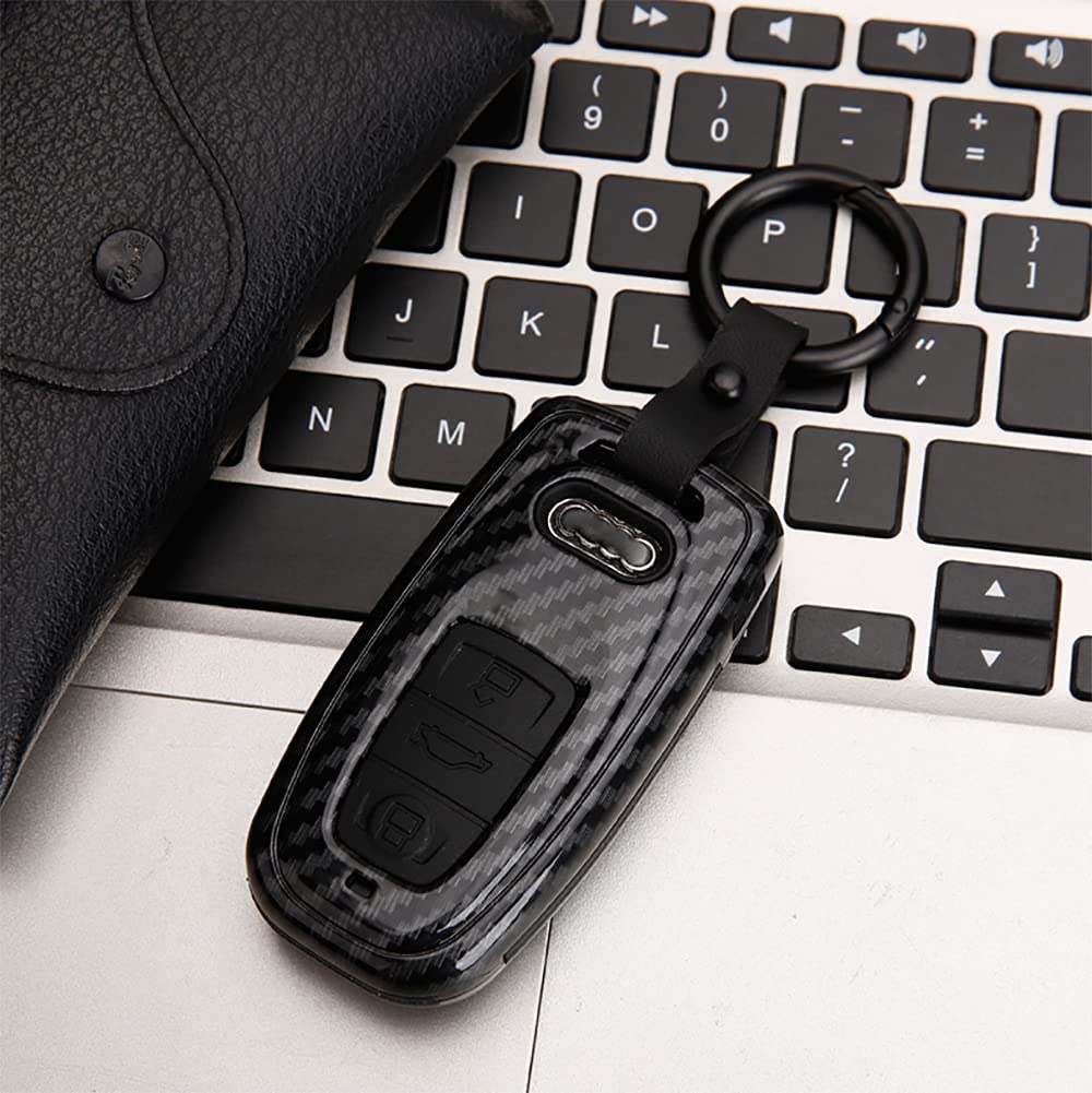 Audi A5 Carbon Fibre Hard Key Cover