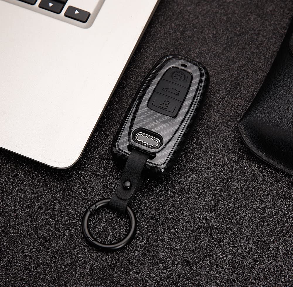 Audi A5 Carbon Fibre Hard Key Cover