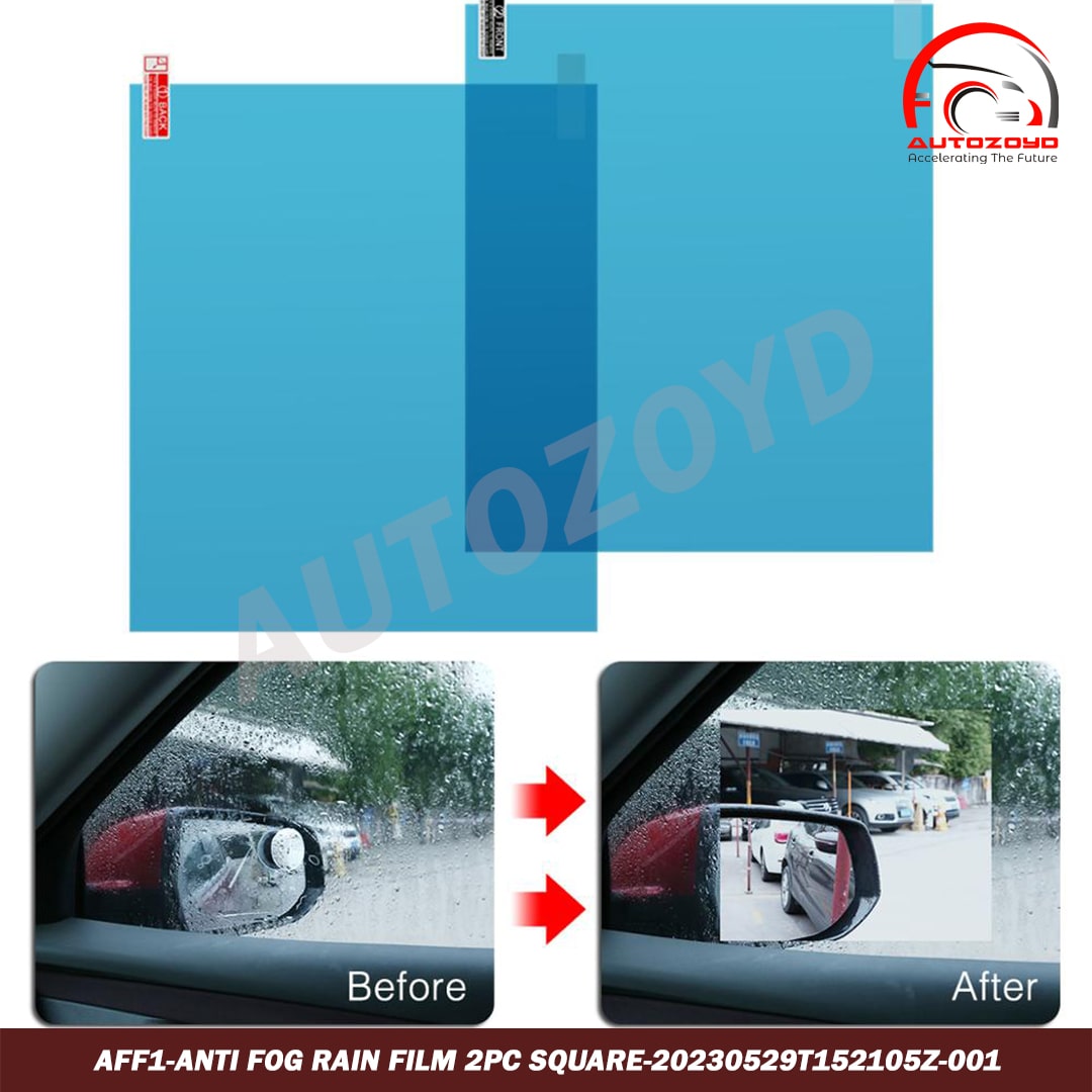 Anti Fog Rain Film 2pc Square