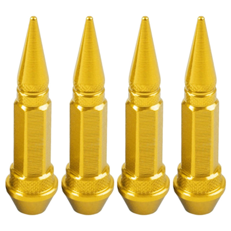 Big Bullet Style Wheel Lugnuts Golden