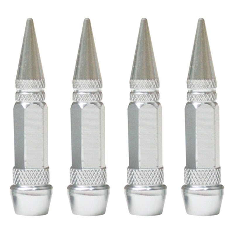 Bullet Style Wheel Lugnuts Silver