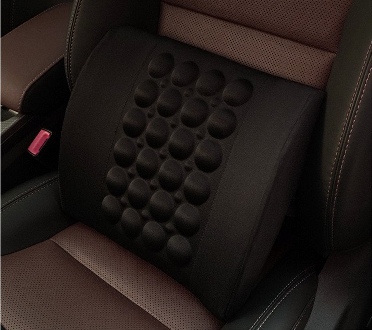 Car Massager Universal Lumbar Support 12V Operated for Office and Car Use