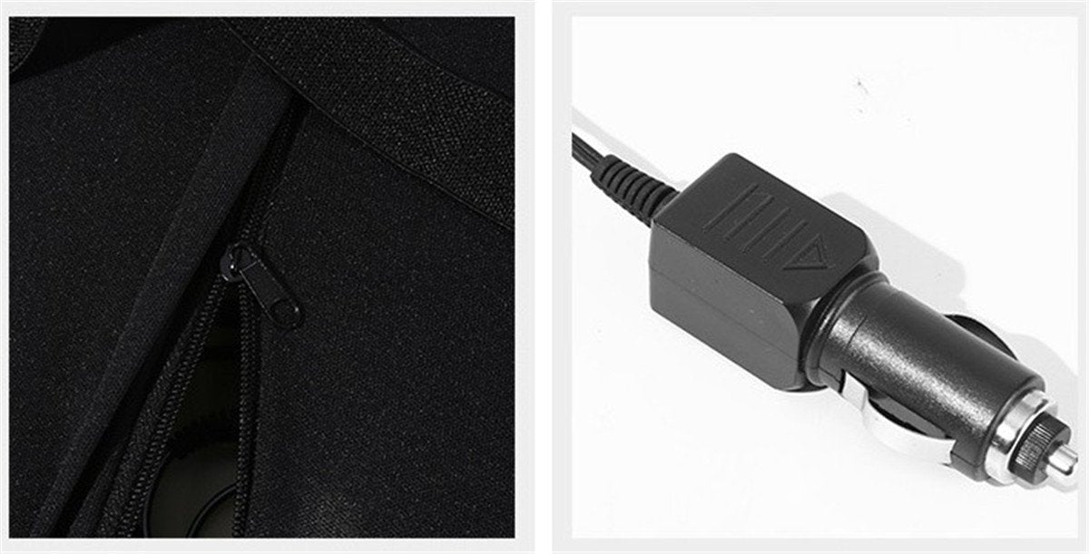 Car Massager Universal Lumbar Support 12V Operated for Office and Car Use