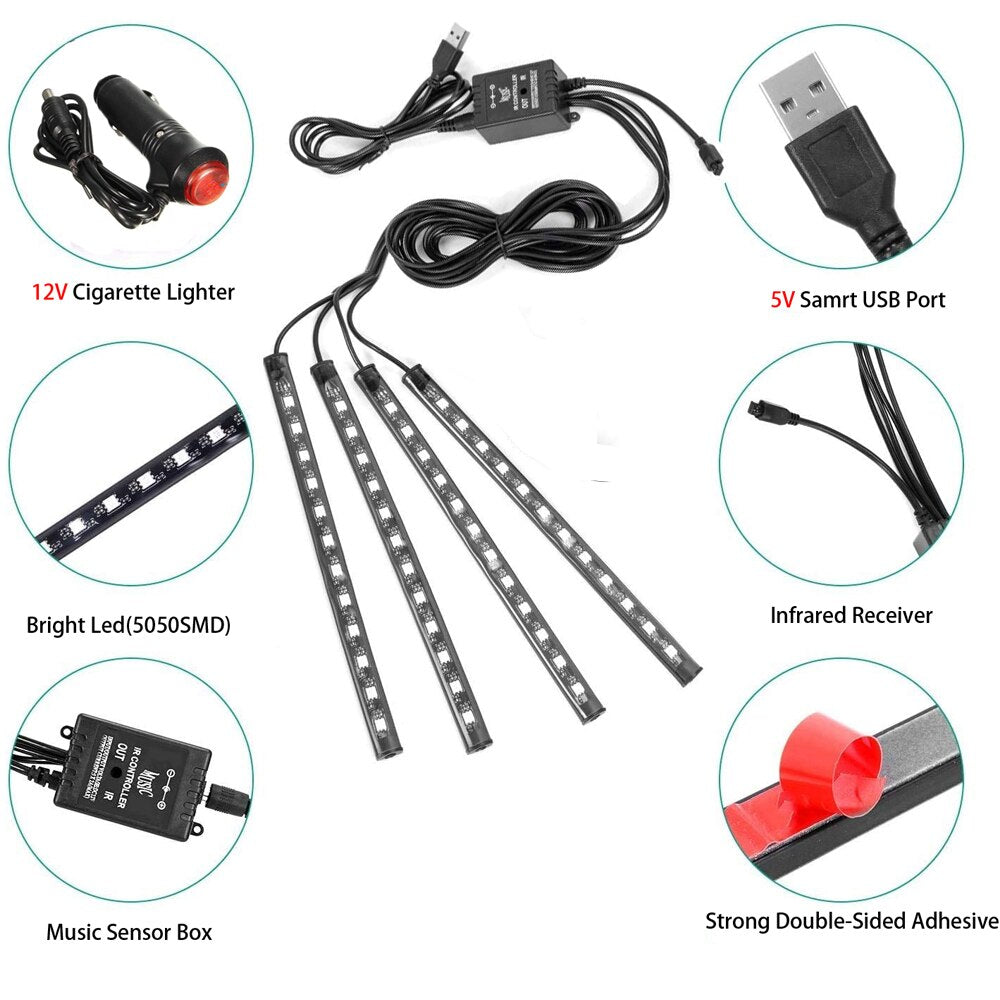 9 Led Atmosphere Lights