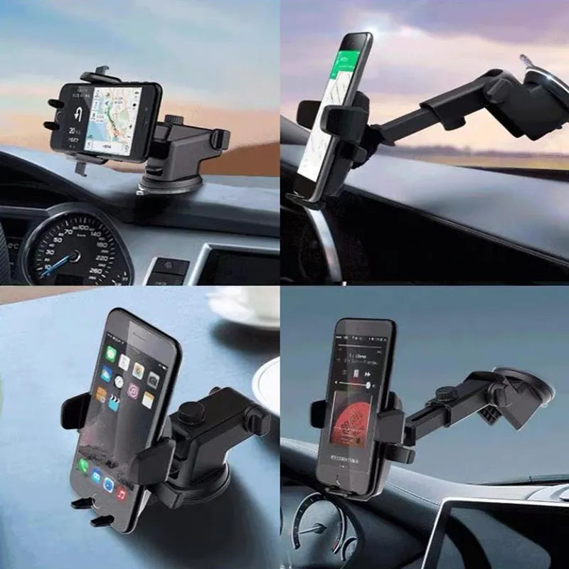 Car Phone Holder Mobile Silicone Sucker Long Neck