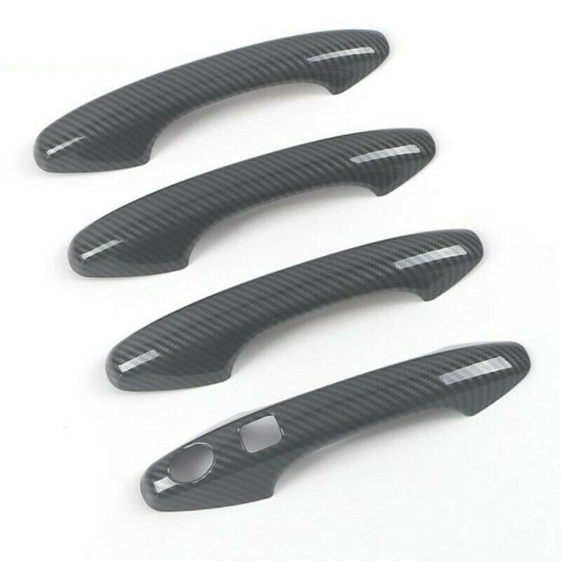 Haval Jolion Carbon fiber Door Handle Cover - Door Carbon Fibre Handle Covers/Door Handle Carbon Fibre TrimTrim/Door Handle Cover - Carbon Fiber Pattern/Carbon Fiber