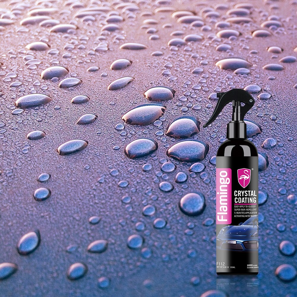 Flamingo Crystal Coating High Gloss Shine Liquid Spray Polish