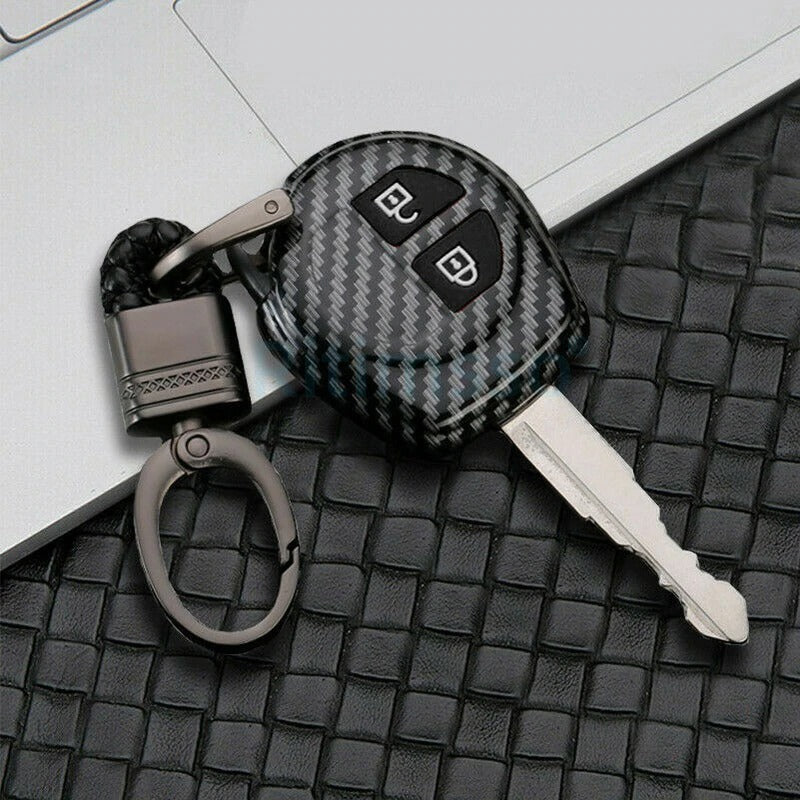Suzuki Alto/WagonR/Cultus/Swift Carbon Fibre Hard Key Cover