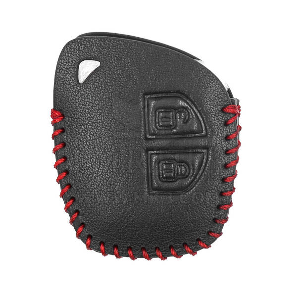 Suzuki Swift Old Leather Red Stich Key Cover