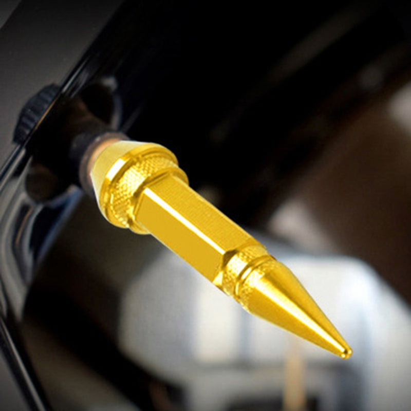 Big Bullet Style Wheel Lugnuts Golden