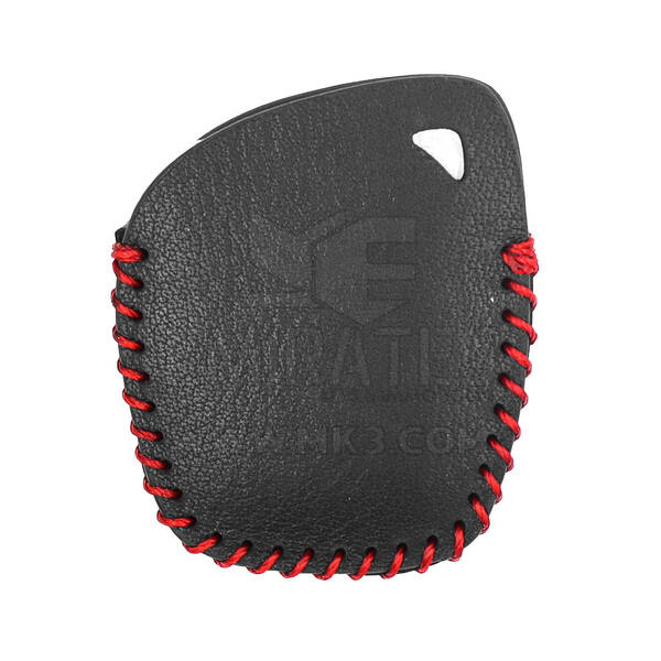 Suzuki Swift Old Leather Red Stich Key Cover
