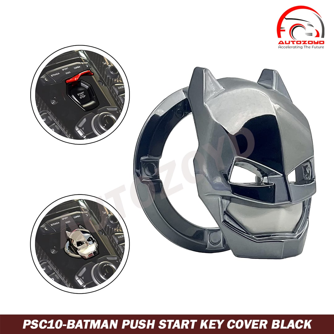 Batman Push Start Key Cover Black