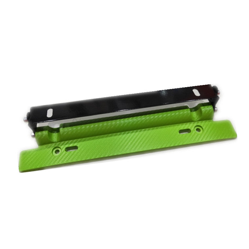 Number Plate Tilter Carbon Fibre Green