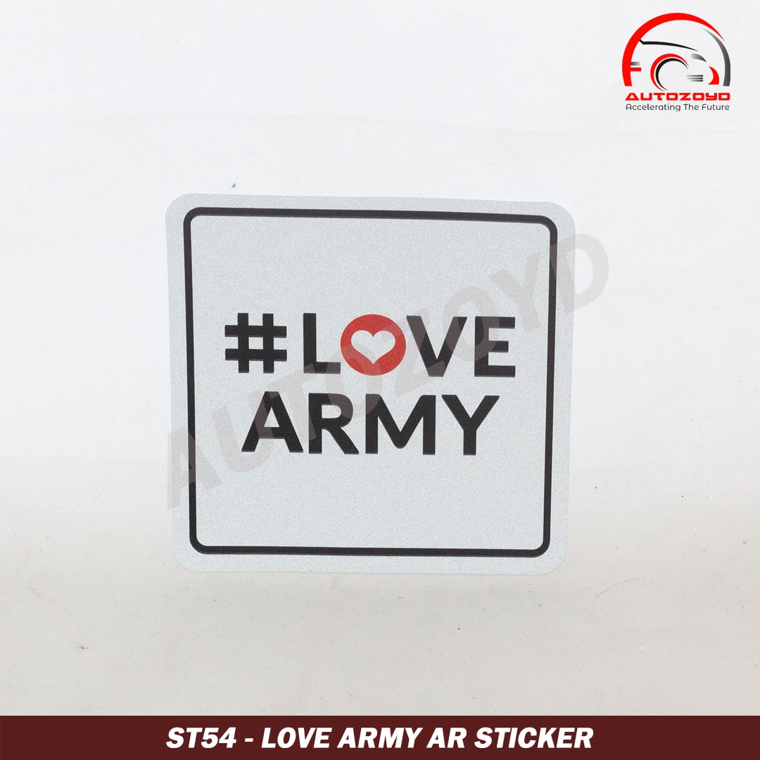 #Love Army AR Sticker
