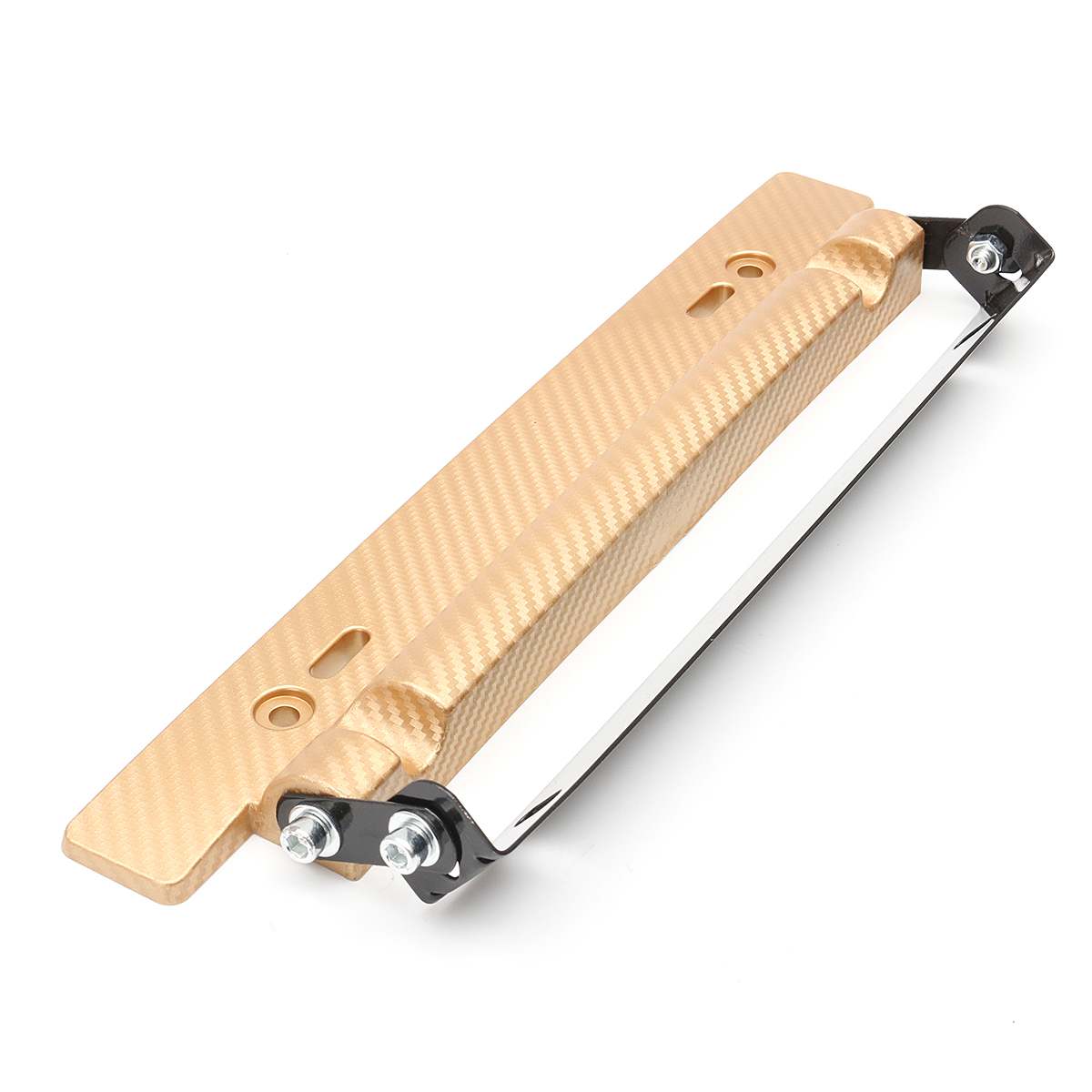 Numper Plate Tilter Carbon Fibre Golden
