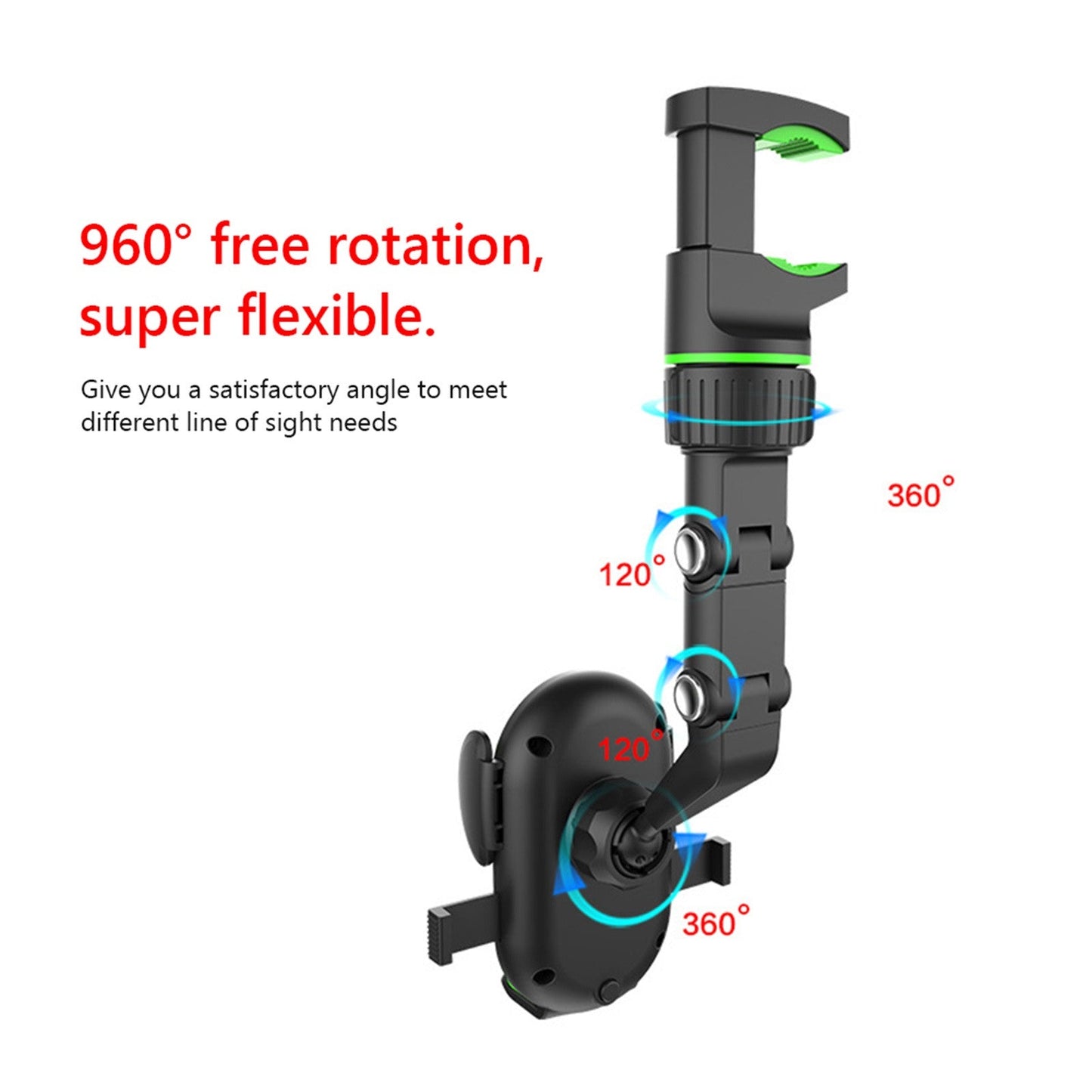 Universal 360 Degree Phone Holder Green