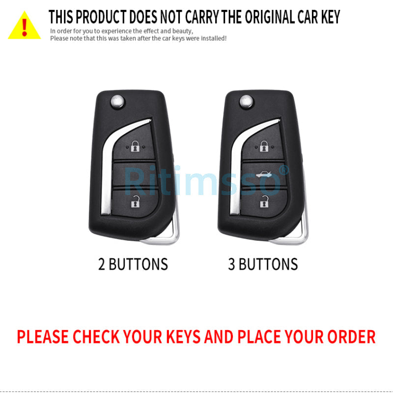 Toyota Corolla 2015 Jacknife Zinc Alloy Key Cover