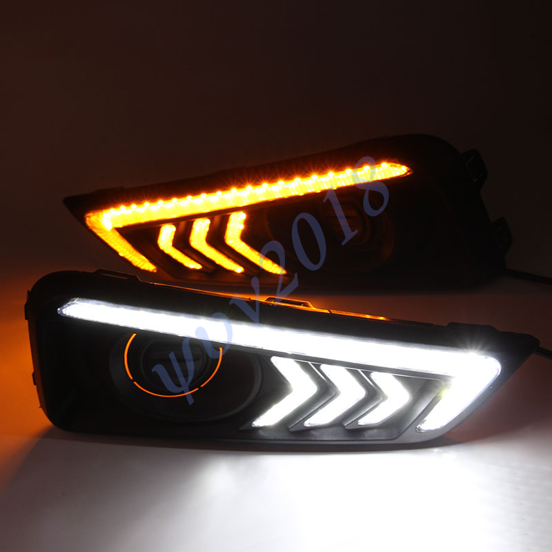 3 Arrow Design Honda City 22 DRl Fog Lamp Cover - Honda City 2022,2023(6th Generation) - Front Fog Lamp Covers/Fog Light COver/Fog Light Assembies