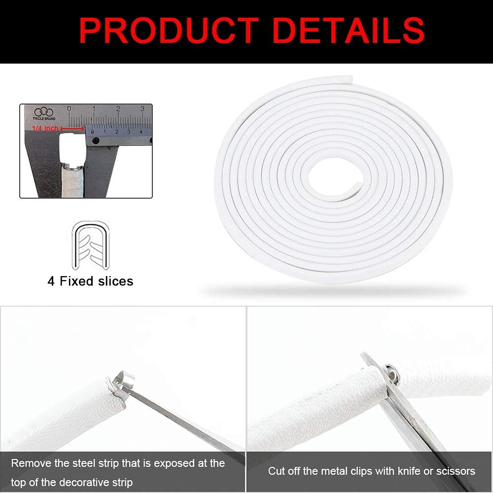 5M Door Guard universal White - Door Protection/Door Protectors/Door Guard/Door Rubber
