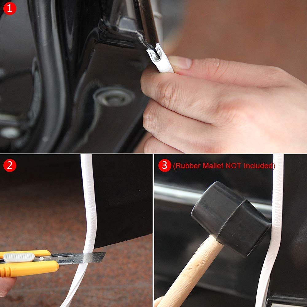 5M Door Guard universal White - Door Protection/Door Protectors/Door Guard/Door Rubber