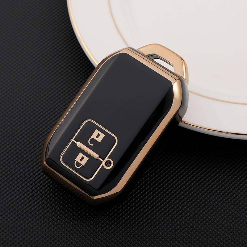 Suzuki Swift 2022 TPU Key Cover Black Gold