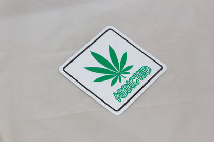 Weed Addicted AR Sticker