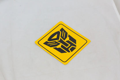 Transformer Yellow AR Sticker