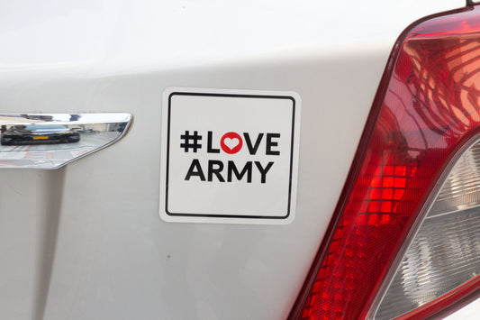 #Love Army AR Sticker