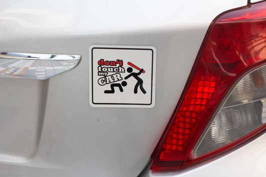 Dont Touch My Car AR Sticker