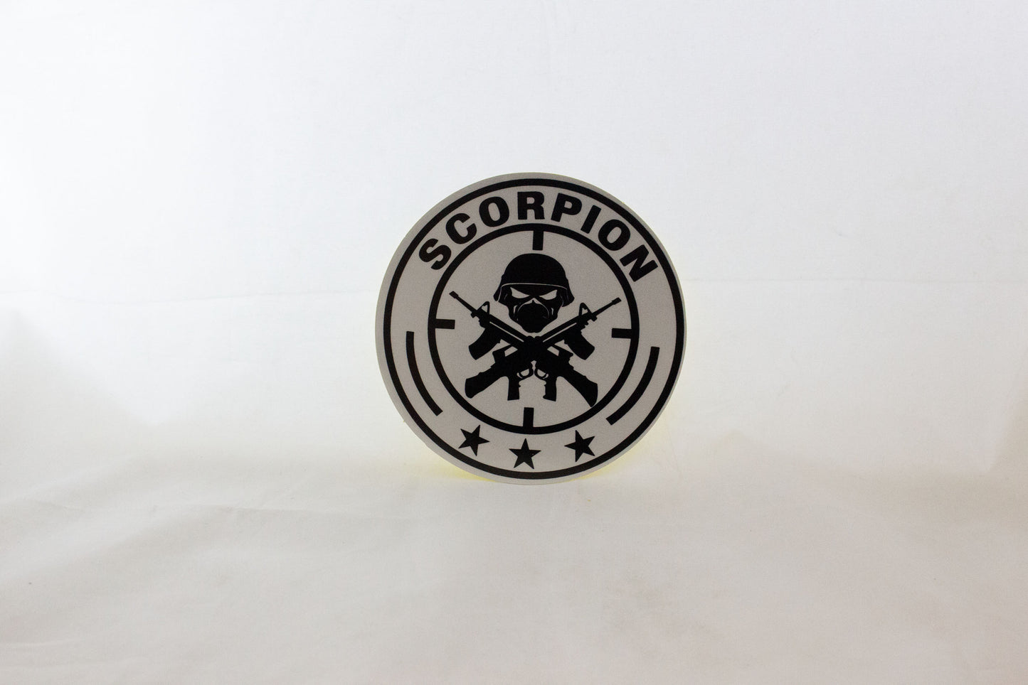 Scorpion Sticker Black