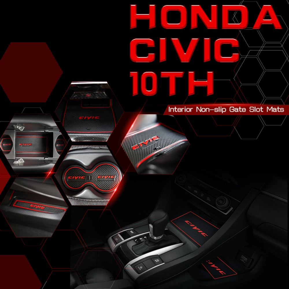 Honda Civic 2016-2021 Interior PVC Mats