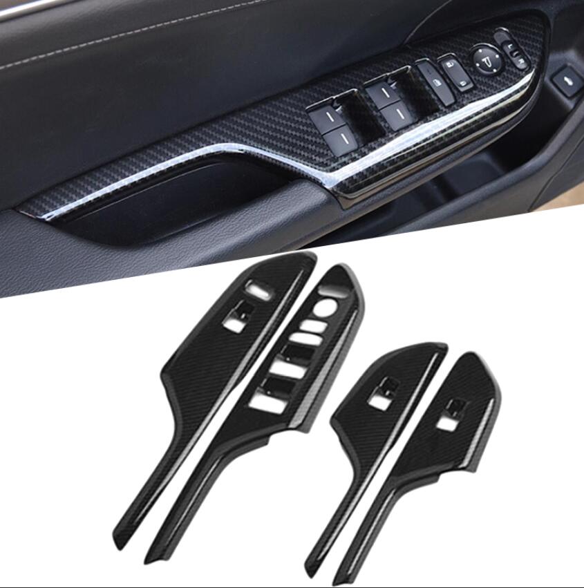 Honda Civic 2016-2021 Power Windows Trim Carbon Fibre