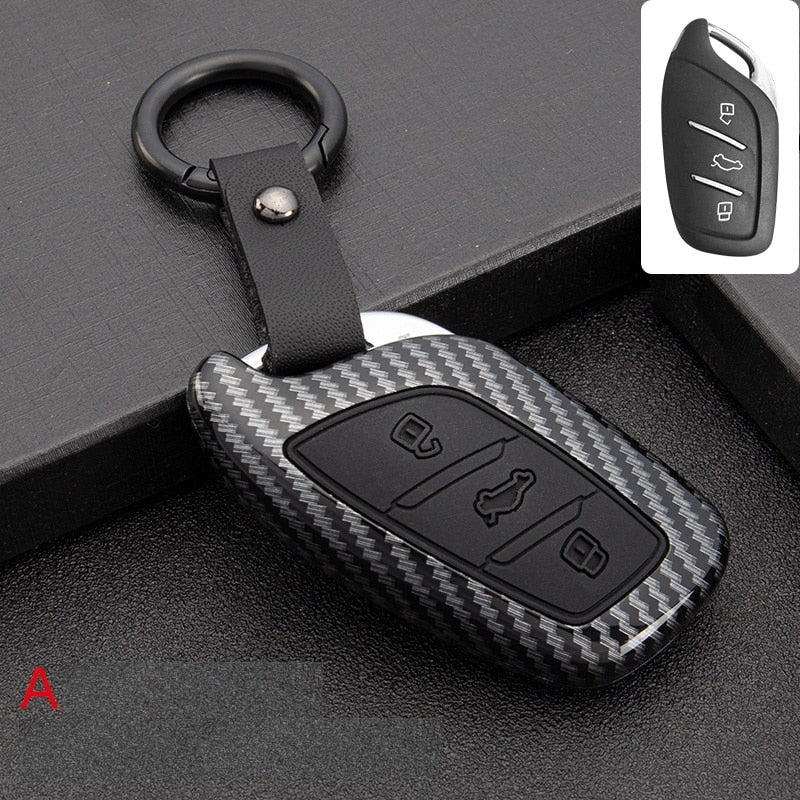 MG ZS Carbon Fibre Hard Key Cover