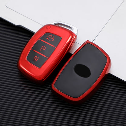 Hyundai Tucson/Elantra Red Black  TPU Key Cover