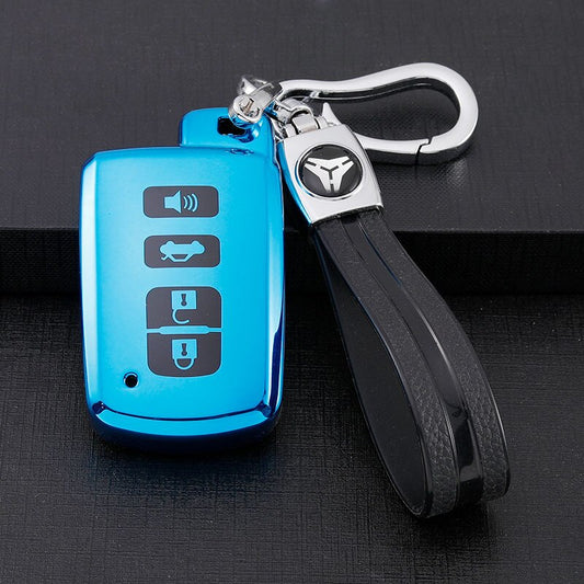 Toyota Corolla X Blue TPU Key Cover