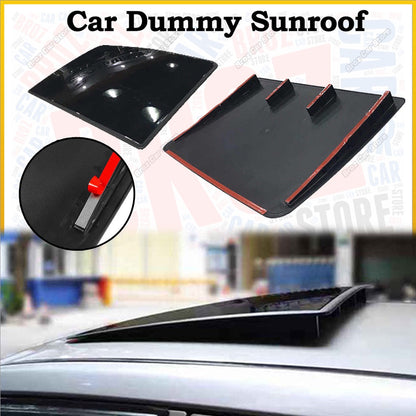 Universal Fake Sunroof Adhesive Glossy Black