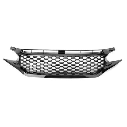 Honda Civic X Front Grill SI Version 1 - Honda Civic X 2016,2017,2018,2019,2020,2021,2022(10th Generation)