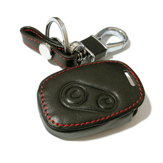 Honda Civic Reborn Leather Red Stich Key Cover