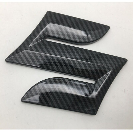 Suzuki Steering Logo Carbon Fibre