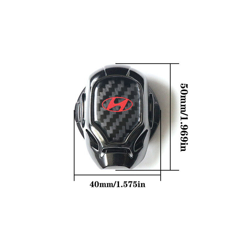 Hyundai Push Start Key Cover - Hyundai Tucson 2020/2021/2022/2023(3rd Generation) - Hyundai Elantra 2021,2022,2023(6th Generation) - Hyundai Sonata 2021,2022,2023(8th Generation) - Engine Start/Stop Push Button Cover