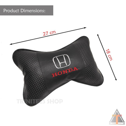 Honda 2pc Neck pillow Set Black