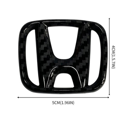 Honda Steering Logo Carbon Fiber