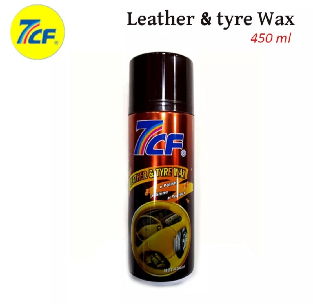 7CF Leather and Tyre Wax Brown