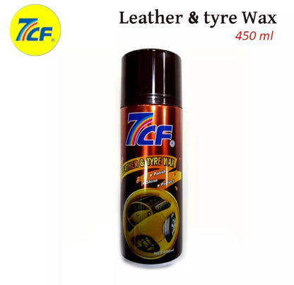 7CF Leather and Tyre Wax Brown