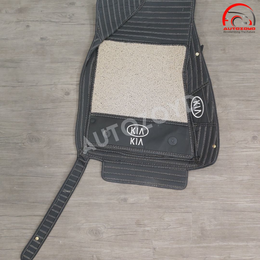 KIA Sportage 11D Floor Mat Black Beige Stitch