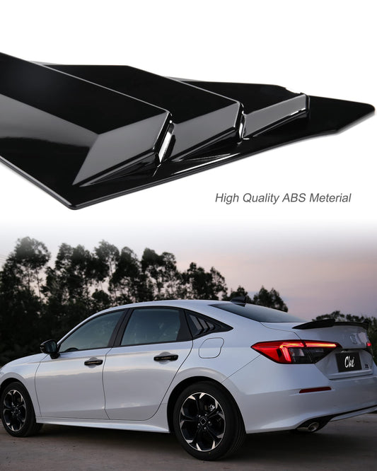 Honda Civic 2022 Quarter Vent Lower Glossy Black