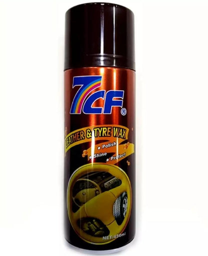 7CF Leather and Tyre Wax Brown