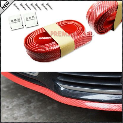 Carbon Fibre Red Samurai Lip 2.5M